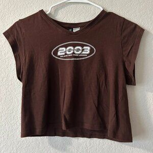 Brown Baby Tee